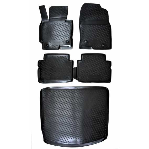 Obrázok pre Koberce Gumené s vaničkou do kufra, J&J, Mazda CX-5 2011-2016 